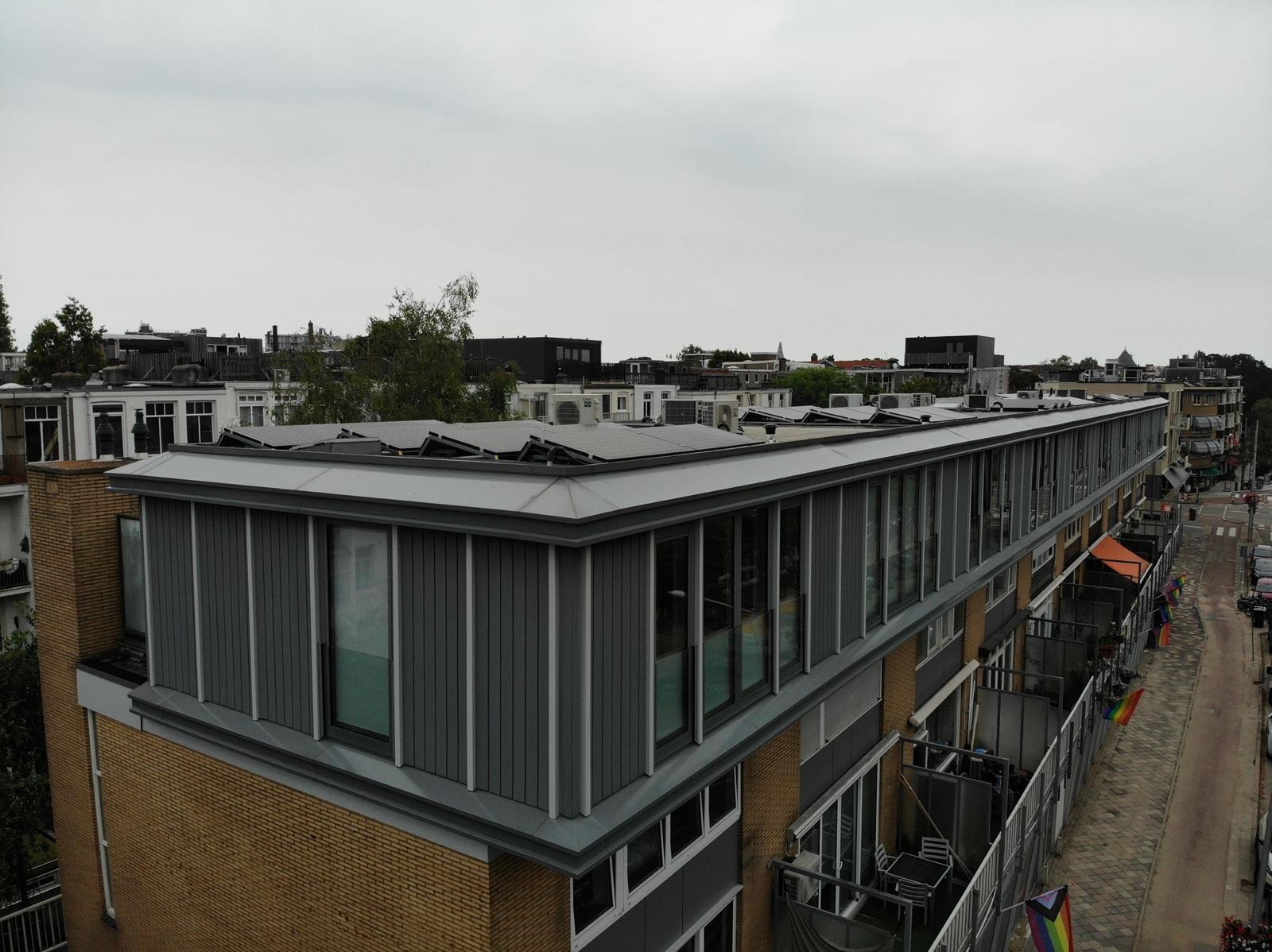Dakopbouw realisatie